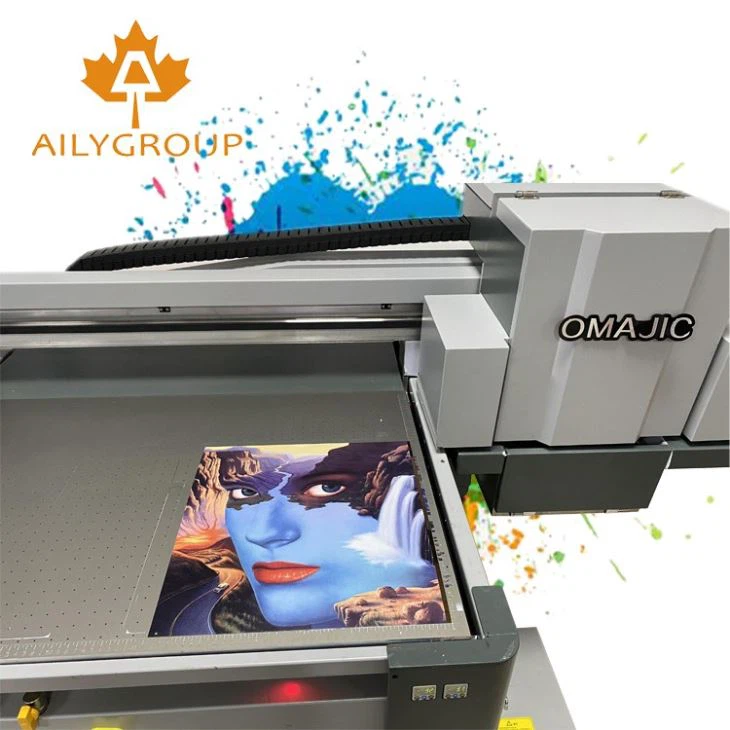 Cheapest Wood Decoration Small Flatbed Uv Printer 90x60