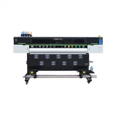 High Speed 1,8 m Eco Solvent Printer med 2 stk I3200 hoveder